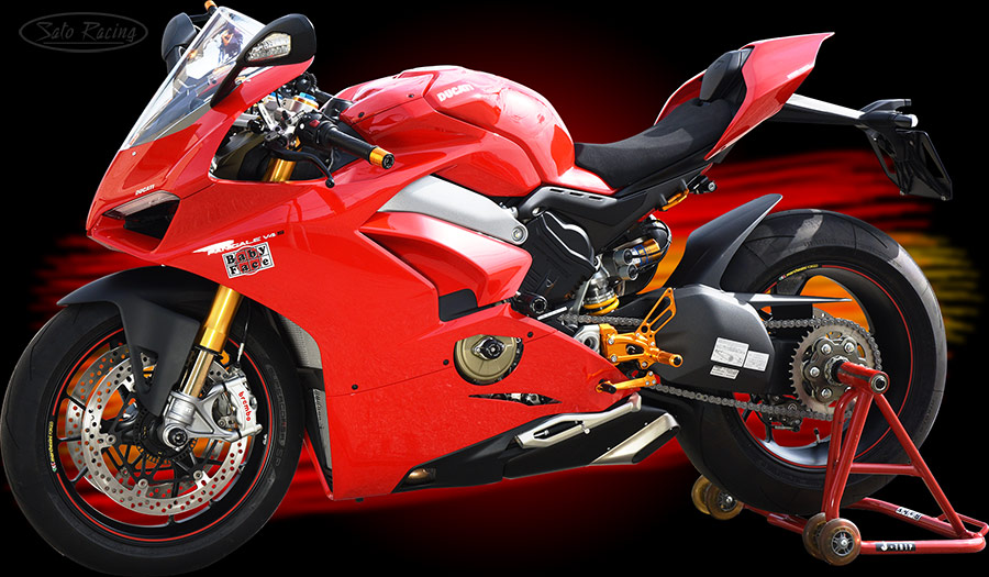Sato Racing Rearsets Ducati Panigale V4R / S / 2018 - 2021 - D